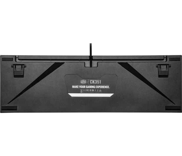 COOLER MASTER CK351 podświetlenie RGB Optical switch Red CK-351-SKOR1-US - 731483 - zdjęcie 6